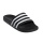 adidas Badeschuhe Adilette Aqua 3-Streifen (Cloudfoam Fußbett, vorgeformter EVA-Riemen) schwarz/weiss - 1 Paar